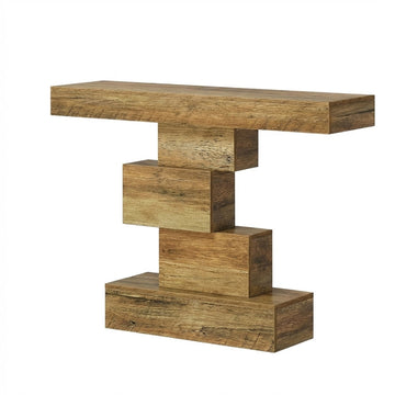 Farmhouse Wood Console Table