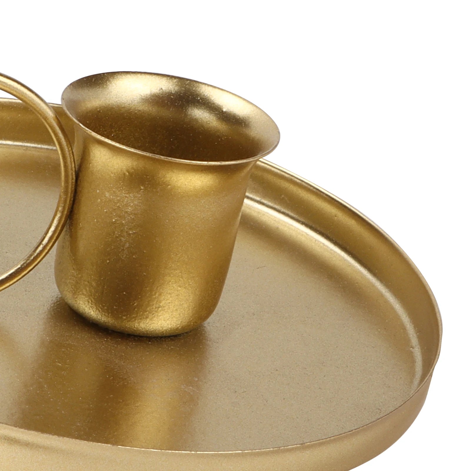 Retro Wrought Iron Candle Holder