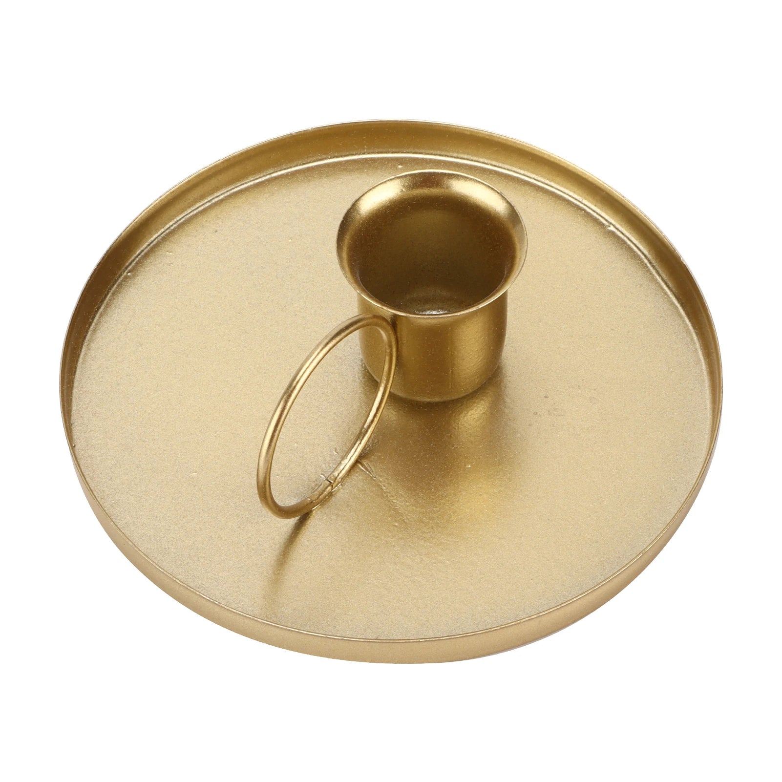 Retro Wrought Iron Candle Holder