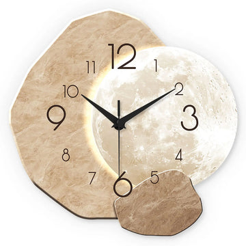 Modern Moon Wall Clock