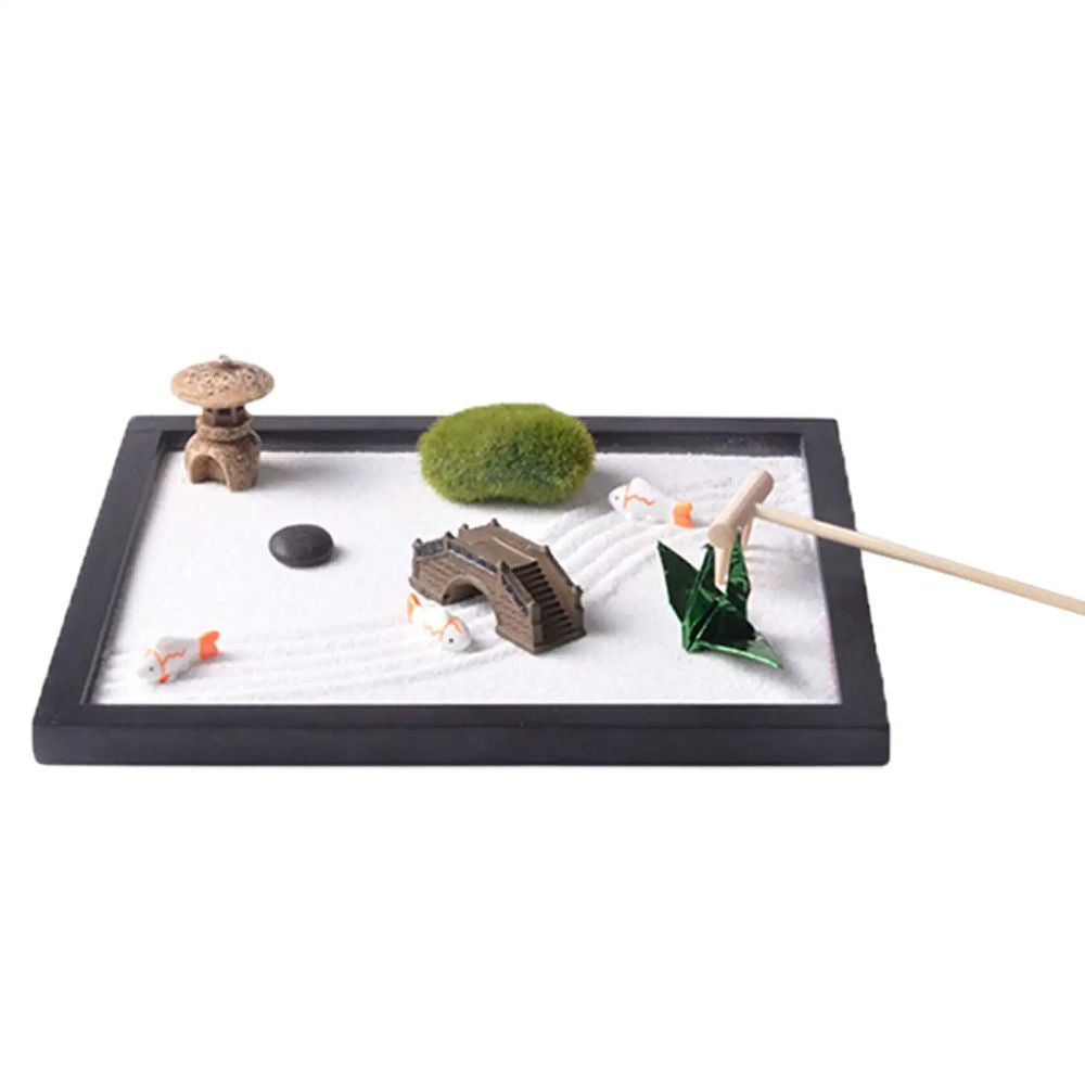 Zen Garden Desk Decor