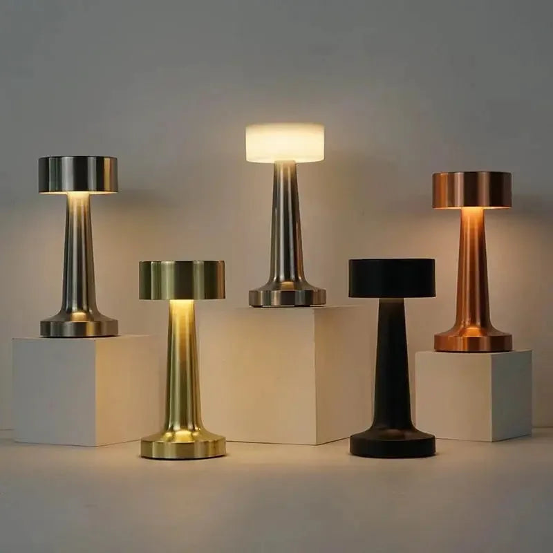 Retro Metal Touch Table Lamp