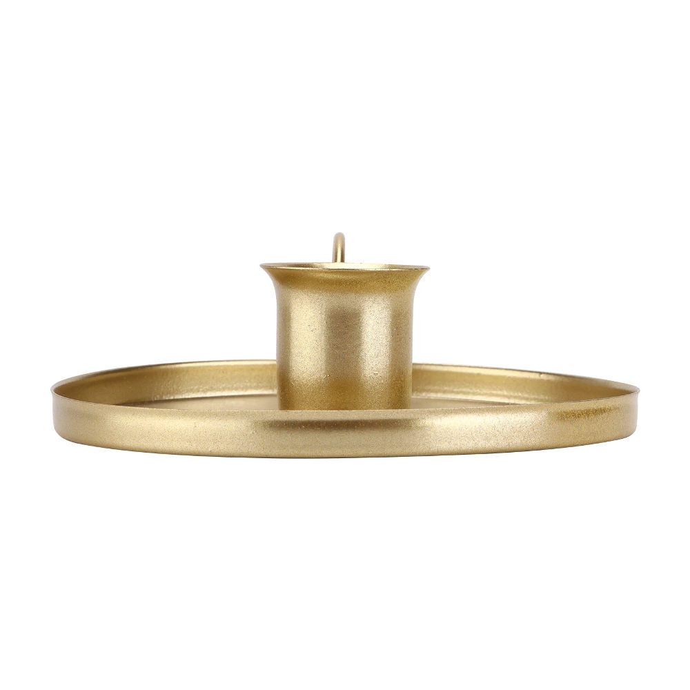 Retro Wrought Iron Candle Holder