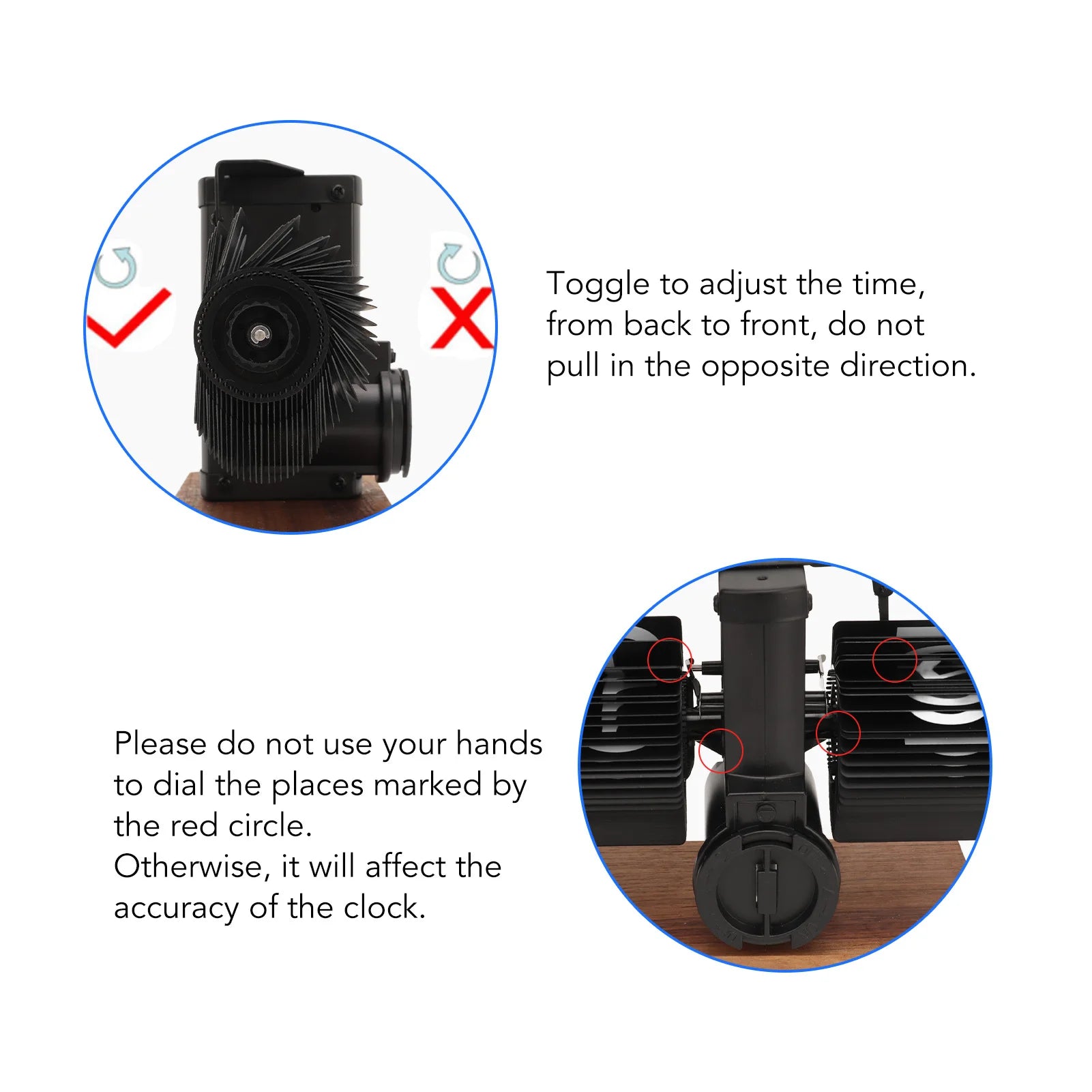 Vintage Flip Desktop Clock