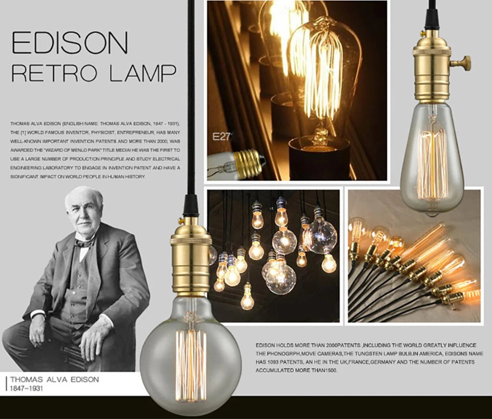 Vintage Edison Filament Bulb
