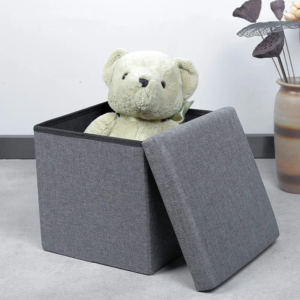 Multifunctional Folding Storage Stool
