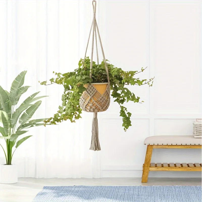 Boho Macrame Plant Hanger