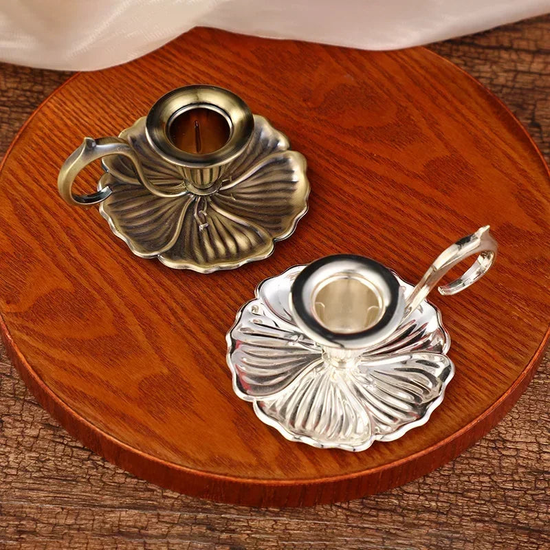 European Retro Candlestick Holder