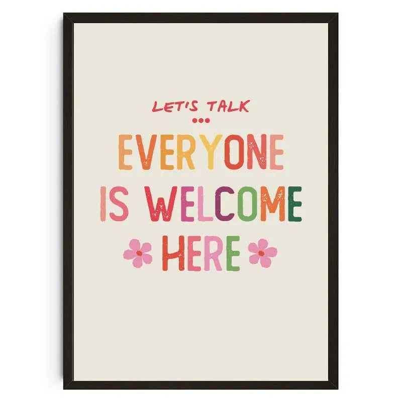 Be Kind Mind Wall Art