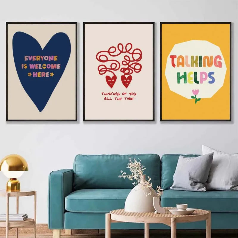 Be Kind Mind Wall Art