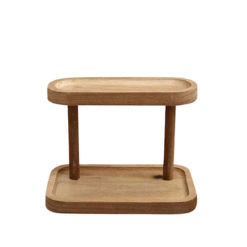 Vintage Wooden Storage Shelf