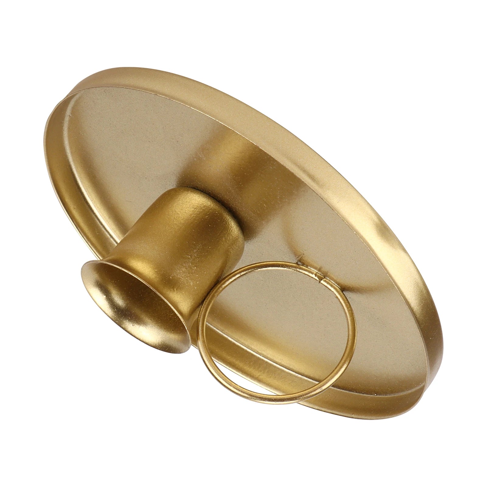 Retro Wrought Iron Candle Holder