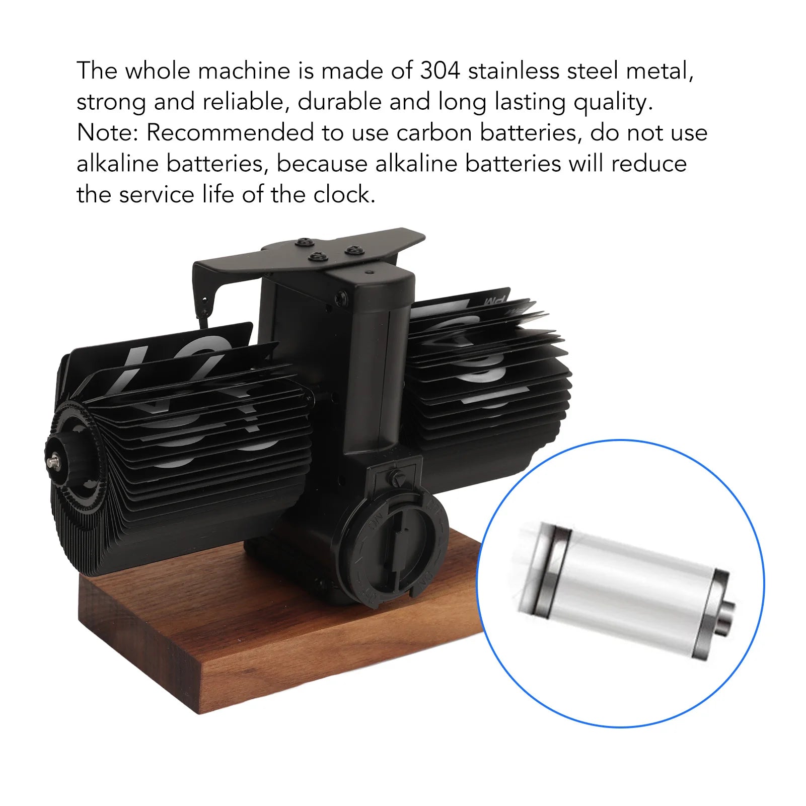 Vintage Flip Desktop Clock