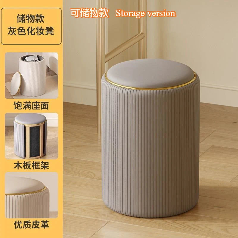 Luxury Round Vanity Stool