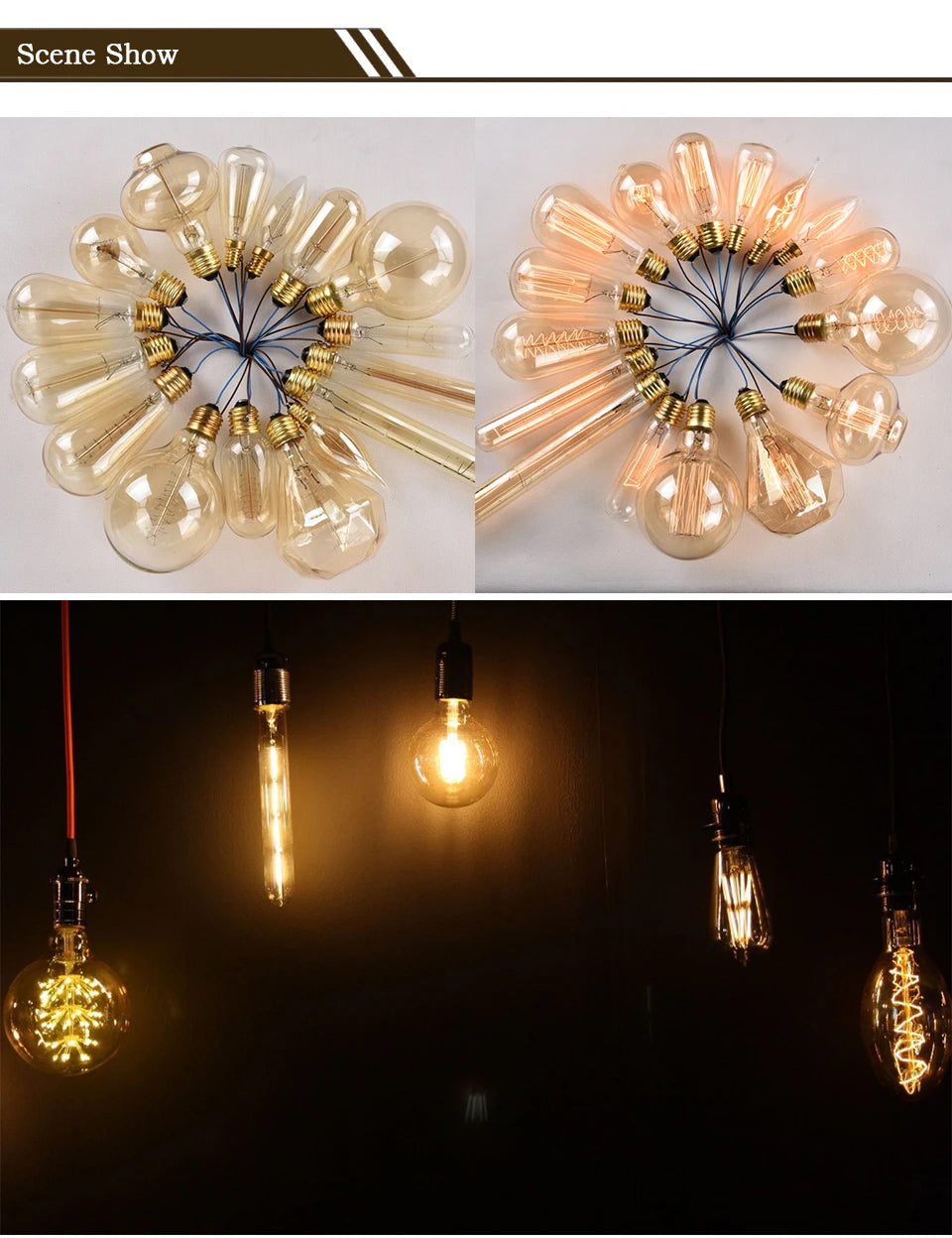 Vintage Edison Filament Bulb