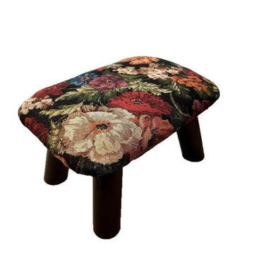 Retro Handmade Footrest Stool