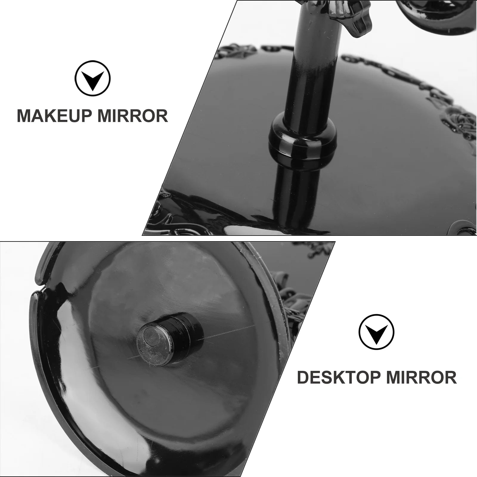 Vintage Rotatable Desktop Mirror