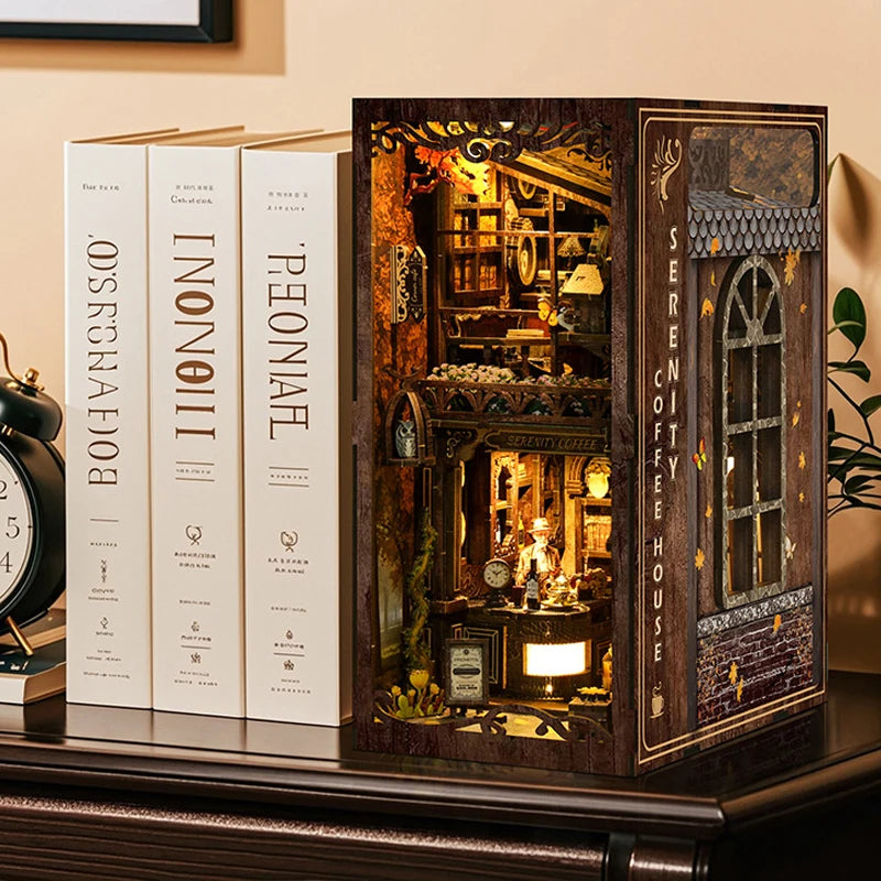 DIY Wooden Book Nook