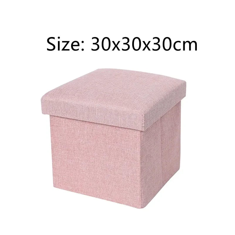 Multifunctional Folding Storage Stool