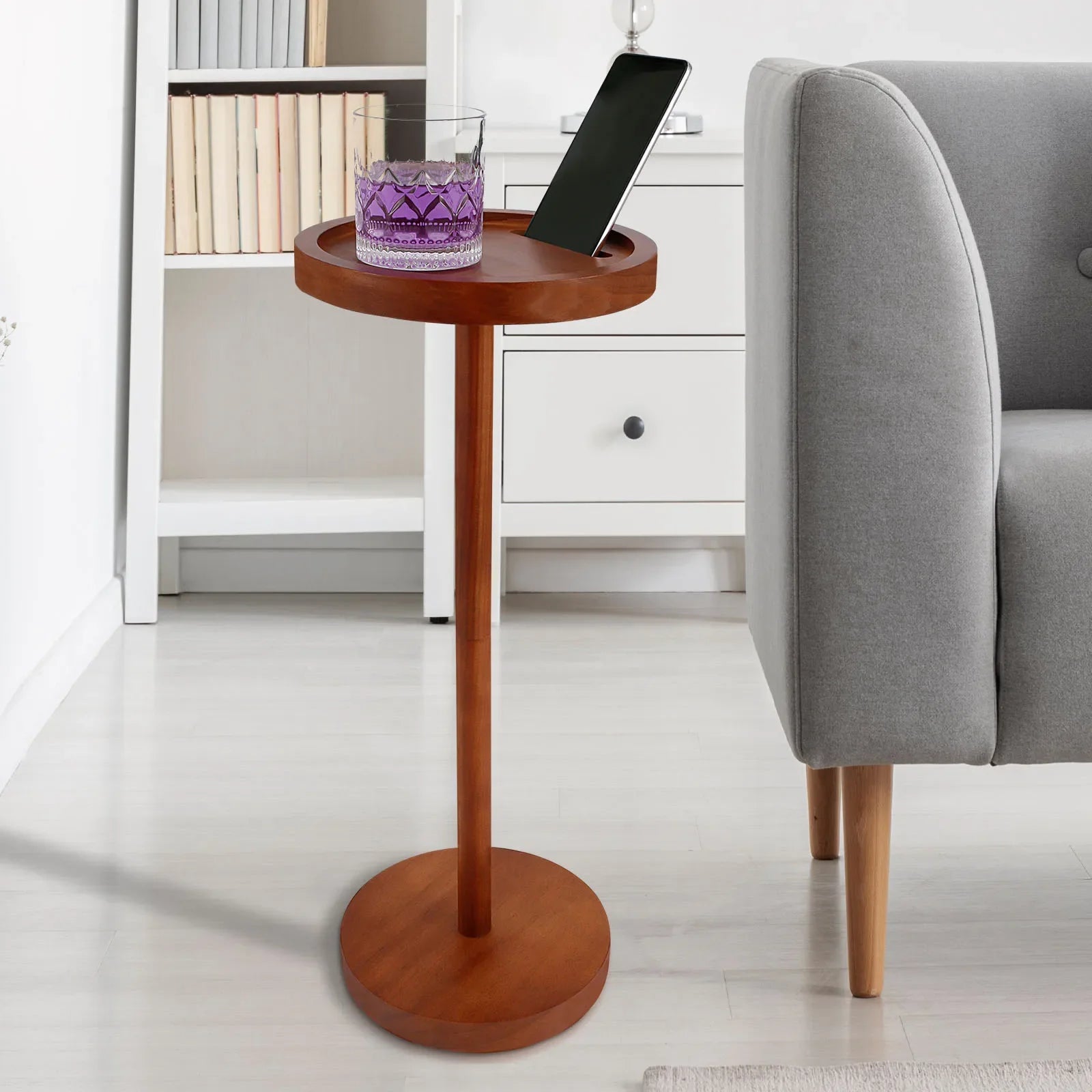 Round Wooden Coffee Table