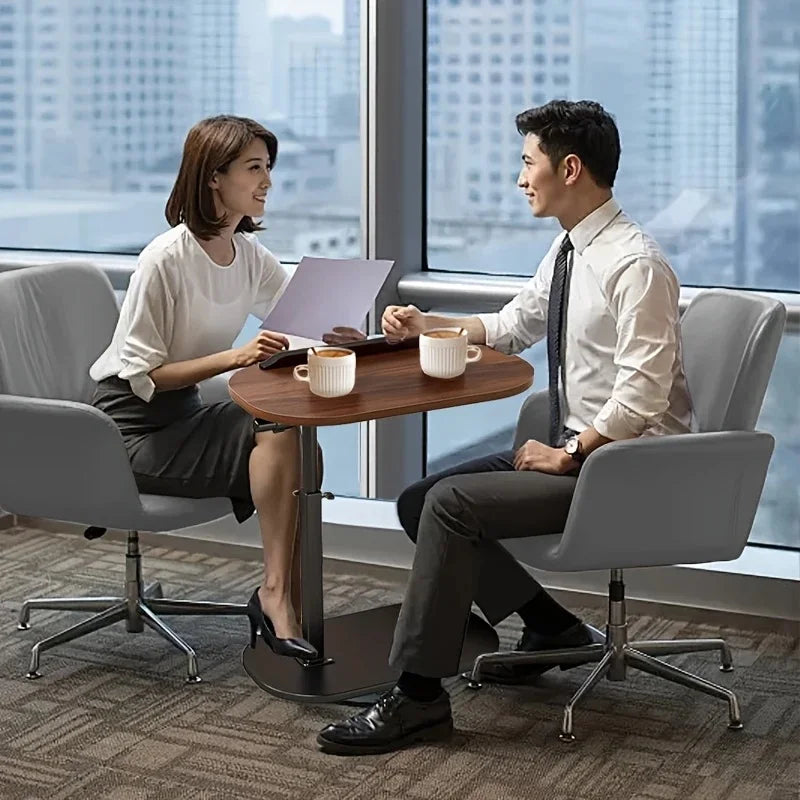 Adjustable Folding Side Table