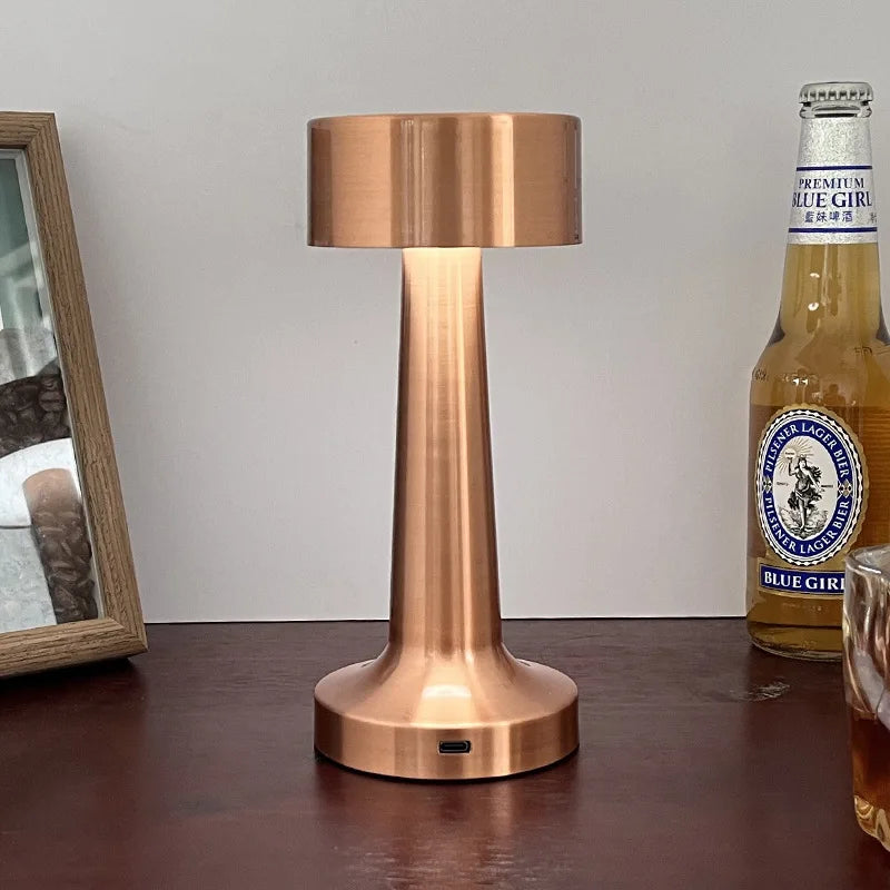 Retro Metal Touch Table Lamp