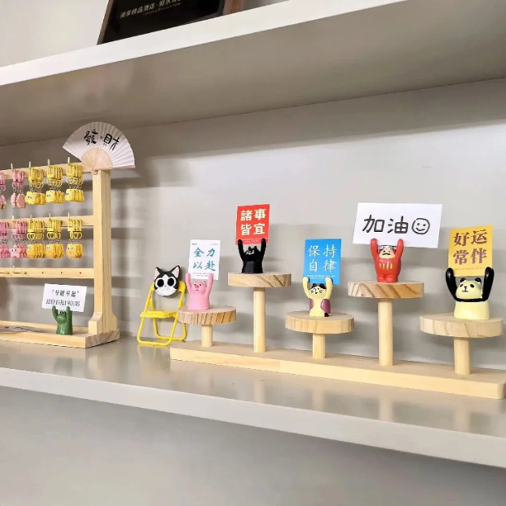 Wooden Ladder Display Stand