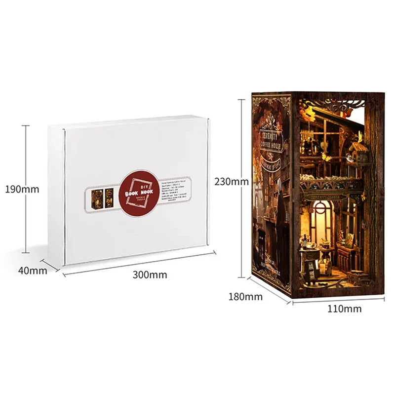 DIY Wooden Book Nook