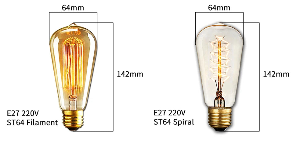 Vintage Edison Filament Bulb