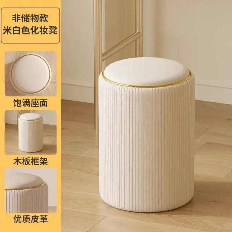 Luxury Round Vanity Stool