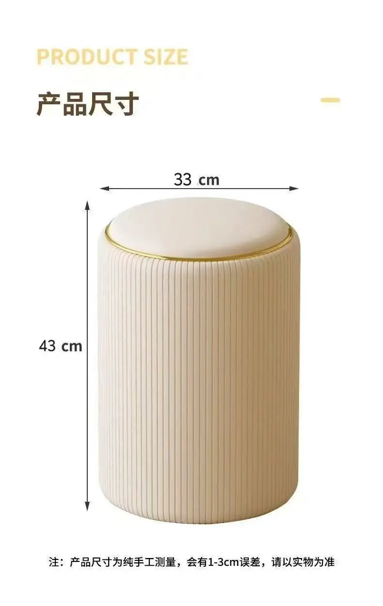 Luxury Round Vanity Stool