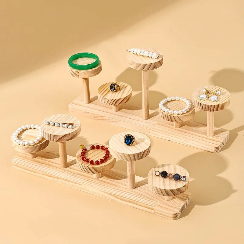 Wooden Ladder Display Stand