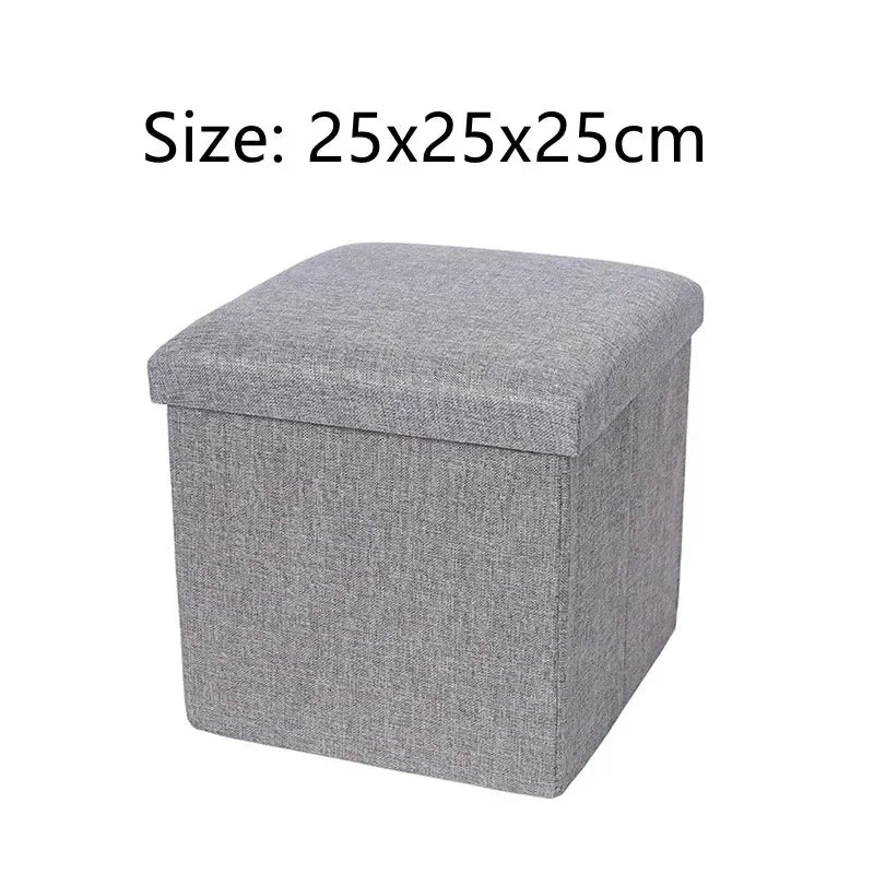 Multifunctional Folding Storage Stool