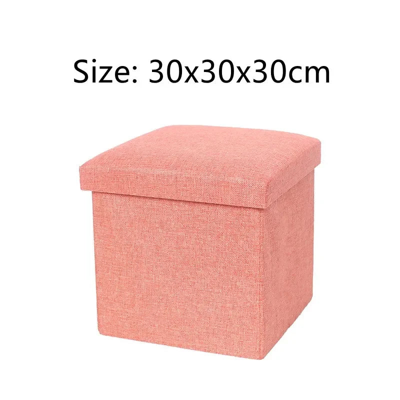 Multifunctional Folding Storage Stool