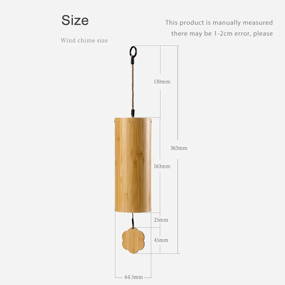 Bamboo Wind Chimes Decor