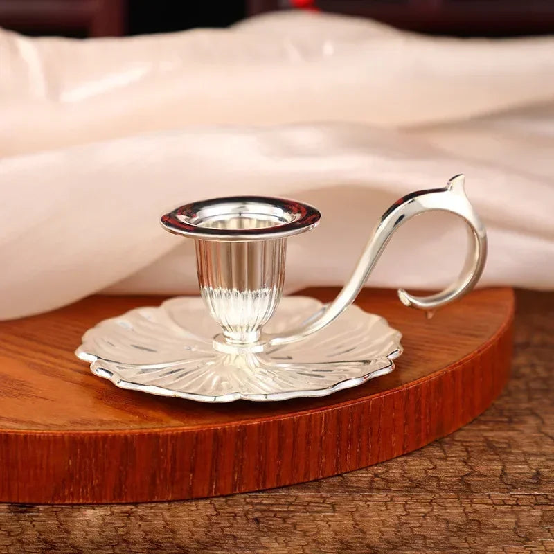 European Retro Candlestick Holder