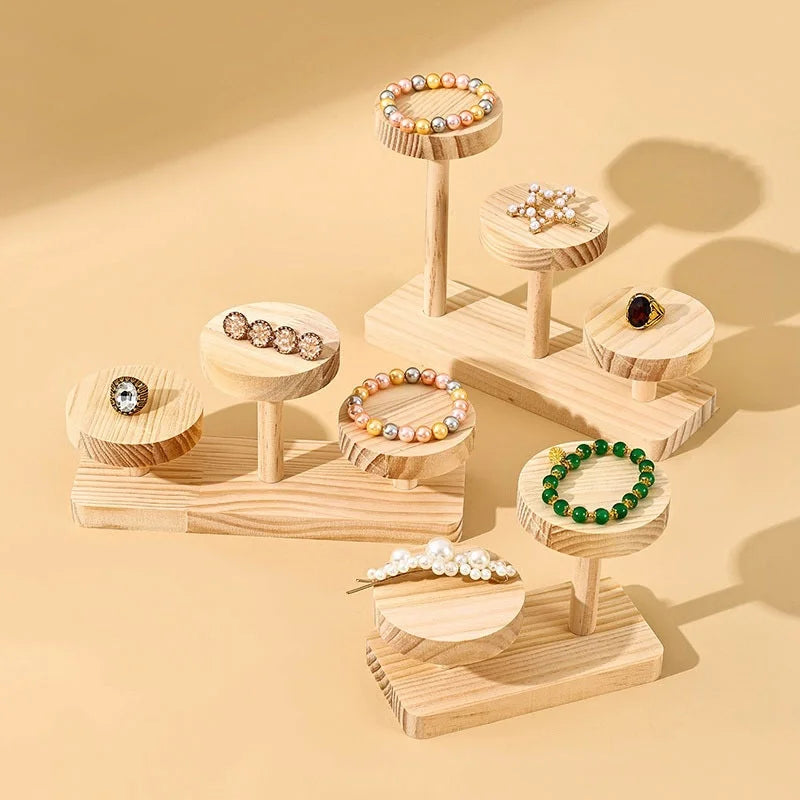 Wooden Ladder Display Stand